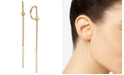 AVA NADRI C-Hoop Threader Earrings